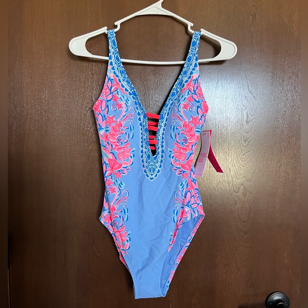 Lilly pulitzer Jaspen swim suit NWT size 4